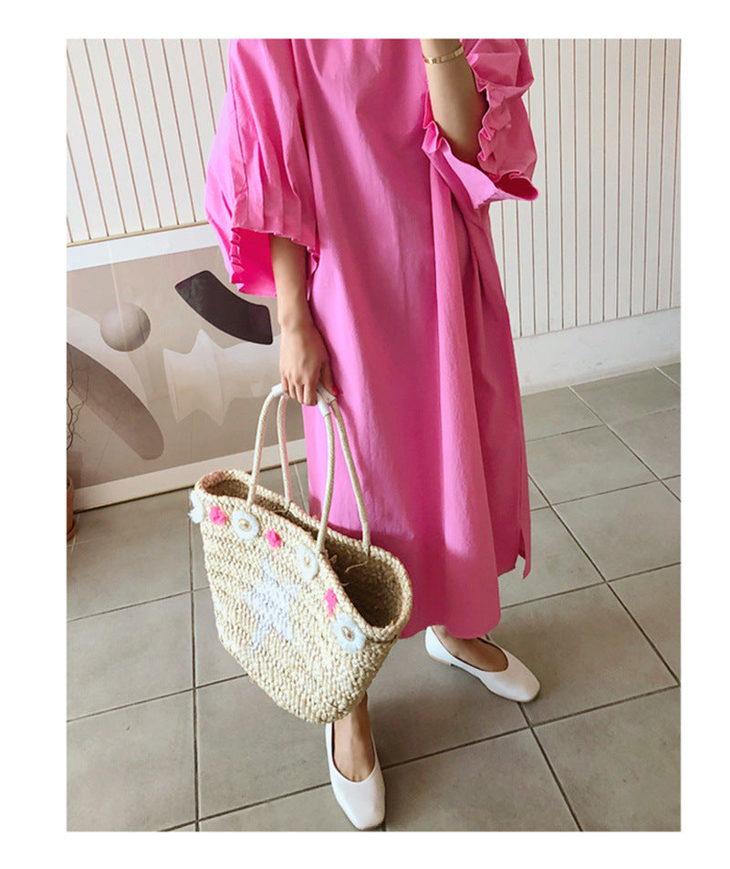 Summer Lovely Casual Plus Sizes Long Dresses-Dresses-Free Shipping at meselling99
