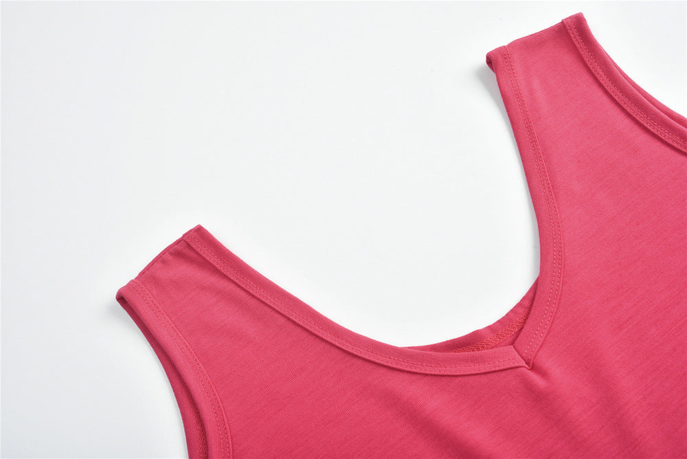 Simple Summer Sleeveless Daily Dresses for Women