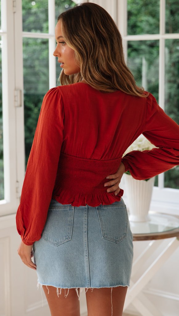 Fashion Square Neckline Long Sleeves T Shirts for Women