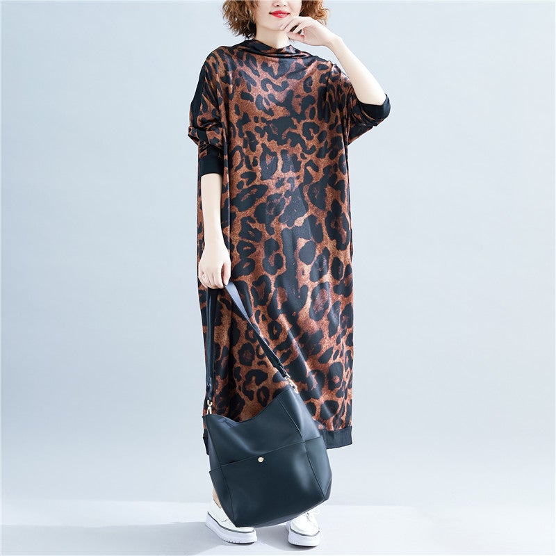 Plus Sizes Women Fall Long Dresses-Dresses-Free Shipping at meselling99