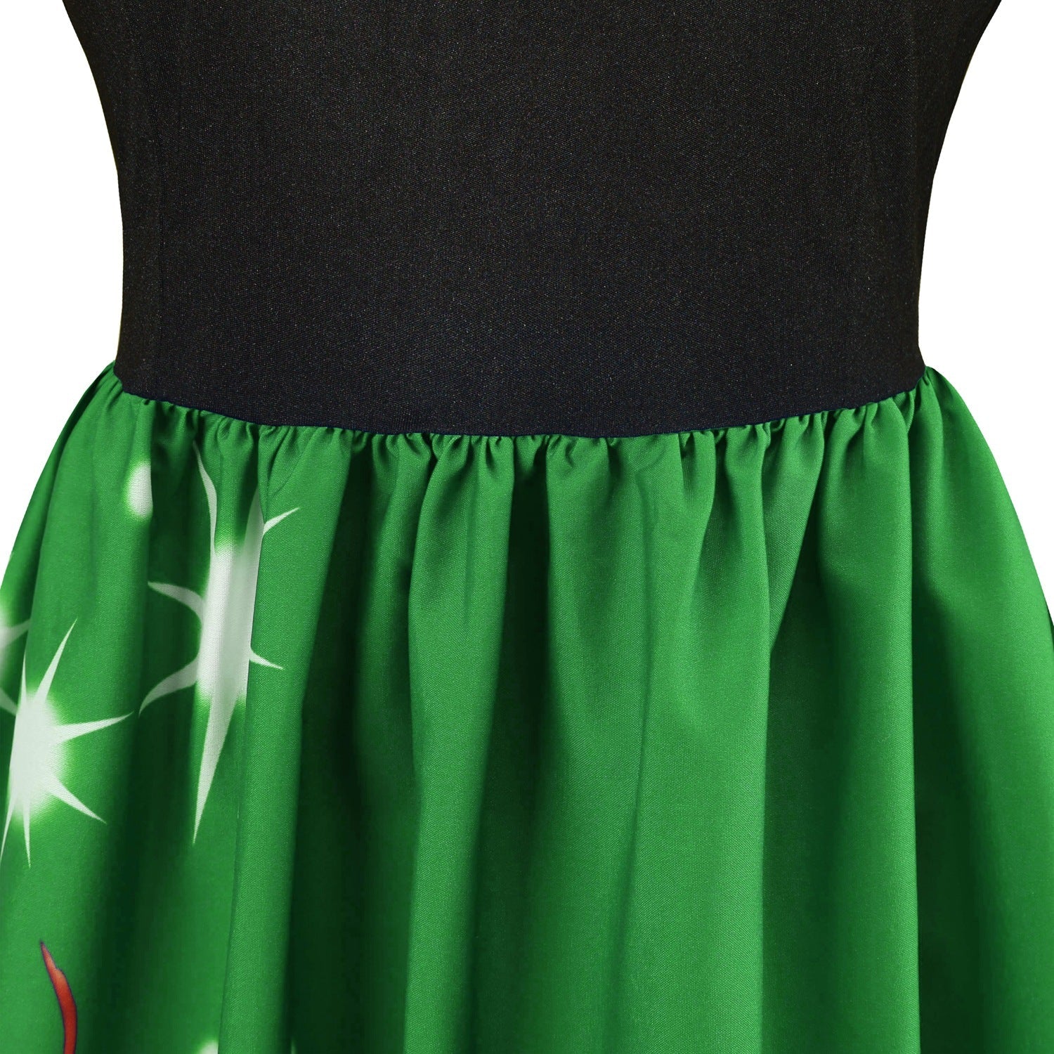 Merry Christmas Sled Round Neck Long Sleeves Women Dresses-Vintage Dresses-Free Shipping at meselling99