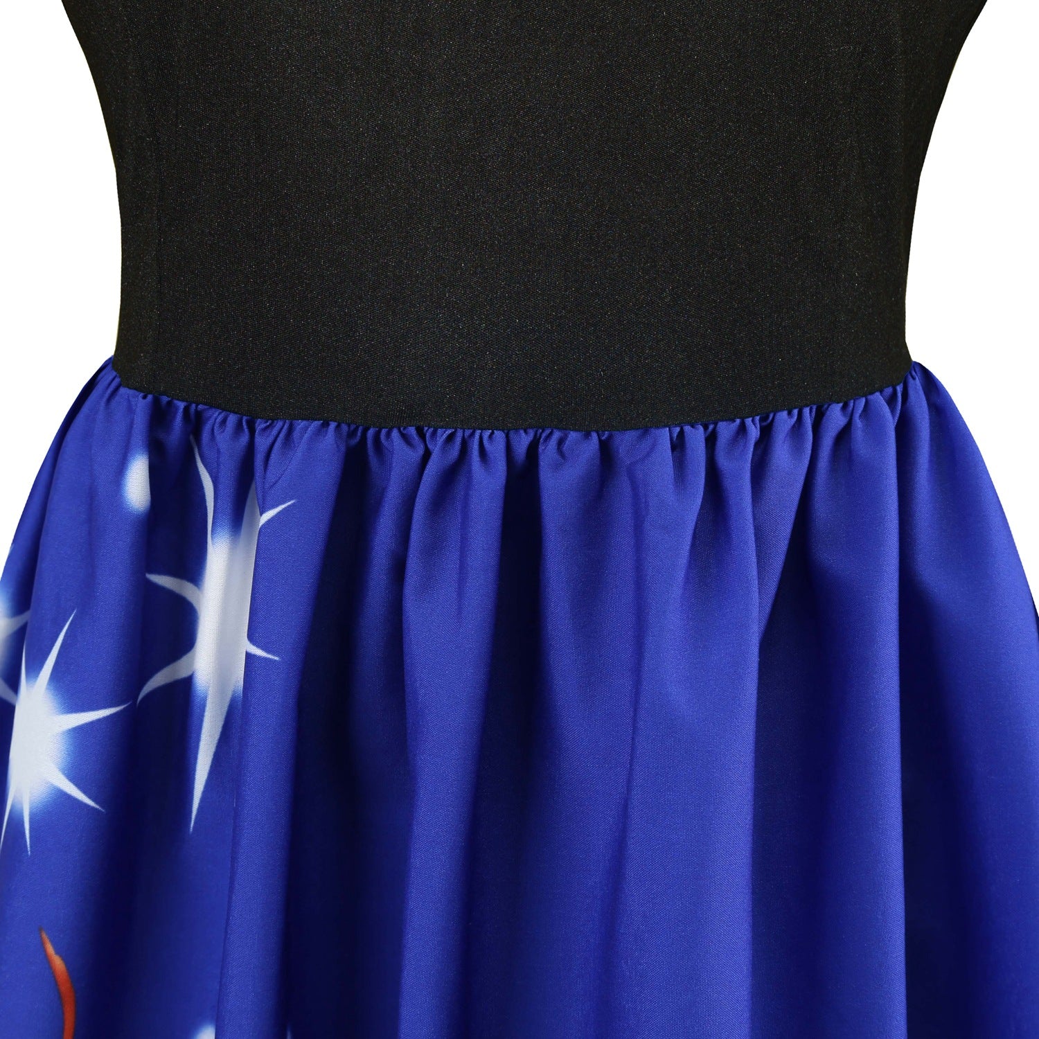 Merry Christmas Sled Round Neck Long Sleeves Women Dresses-Vintage Dresses-Free Shipping at meselling99