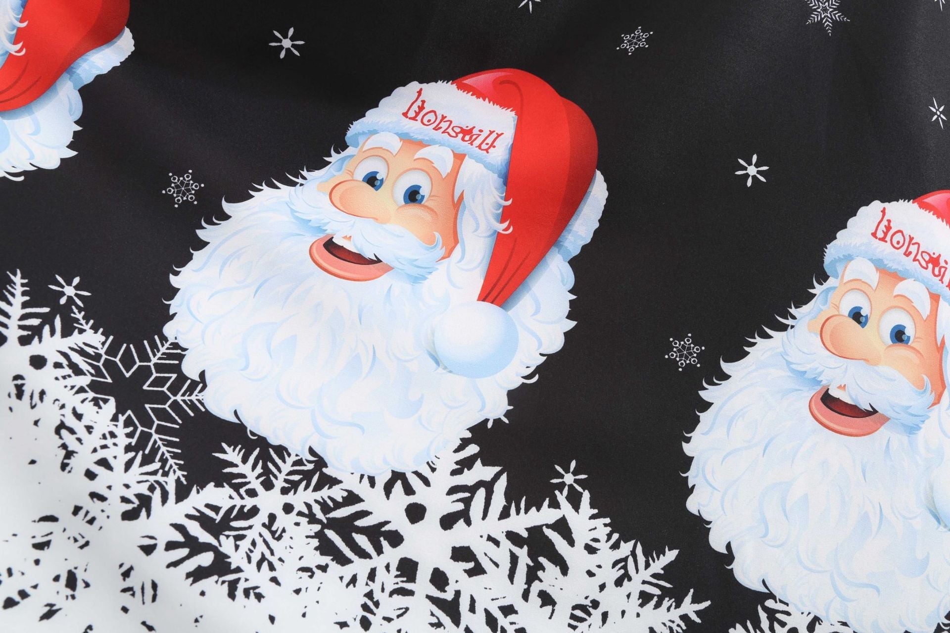 Vintage Merry Christmas Round Neck Long Sleeves Dresses--Free Shipping at meselling99