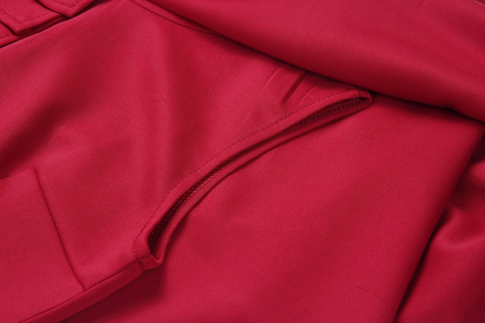 Elegant Women Ruffled Office Lady Dresses-Dresses-Free Shipping at meselling99