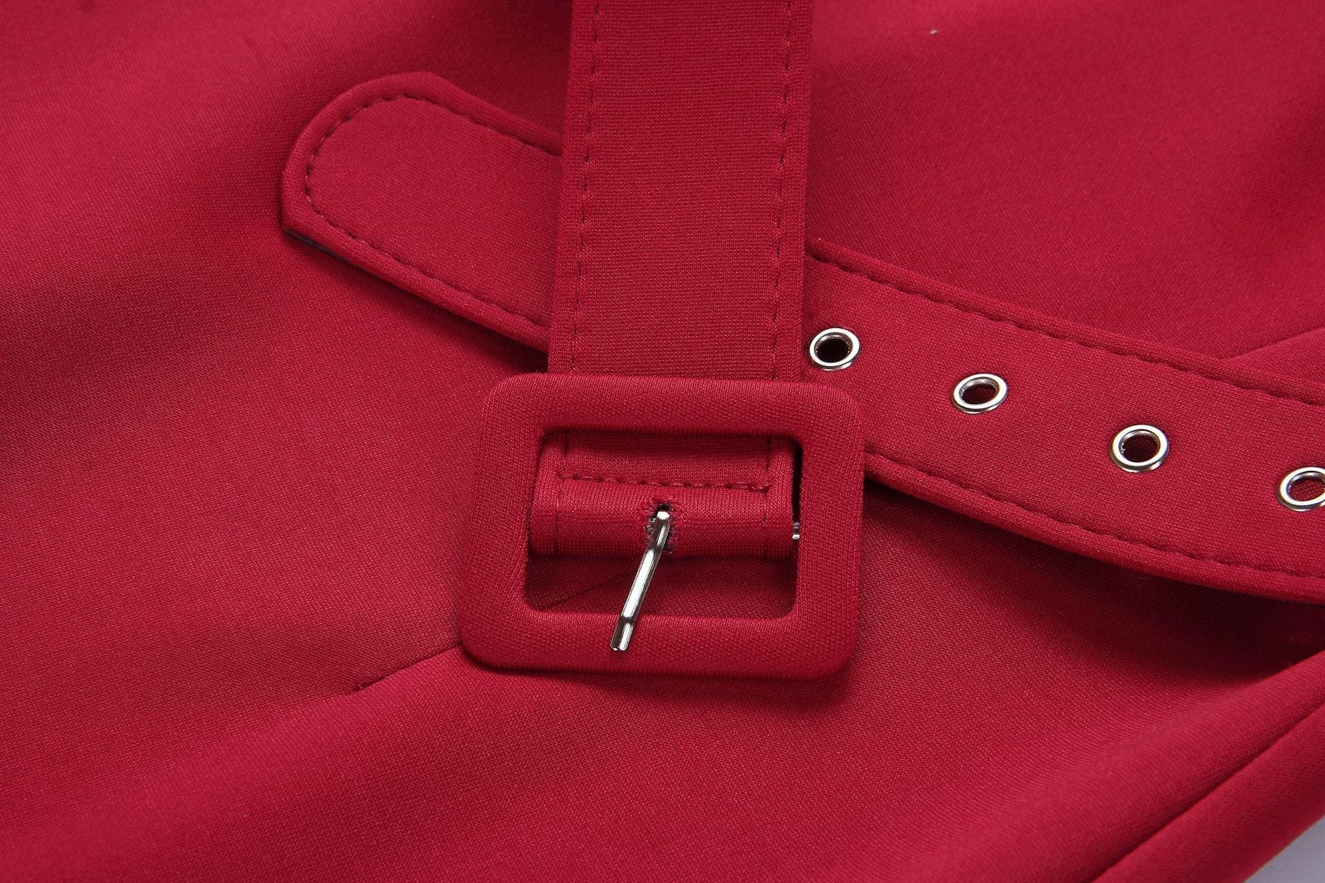 Elegant Women Ruffled Office Lady Dresses-Dresses-Free Shipping at meselling99