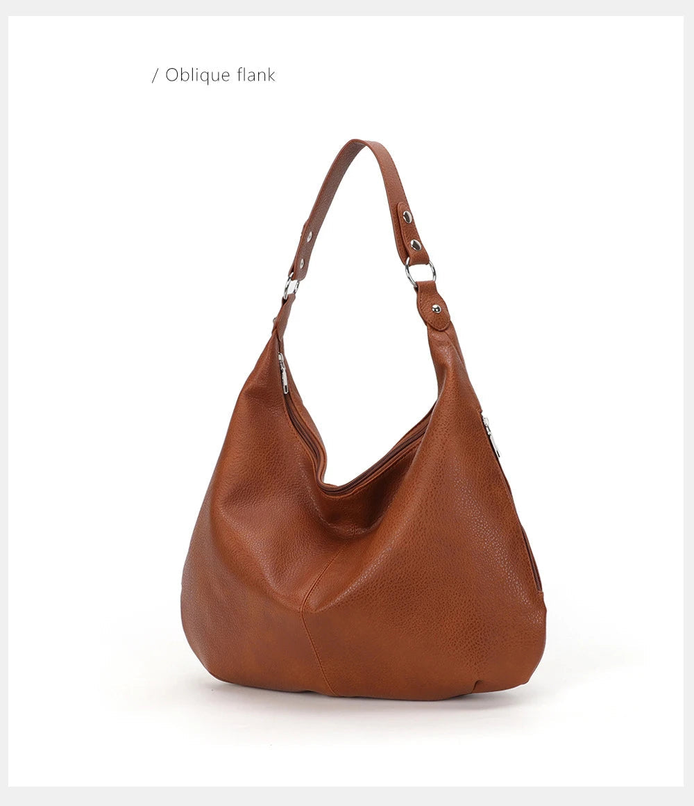 Fashion Hobo Bags for Women Soft  Slouchy Bag