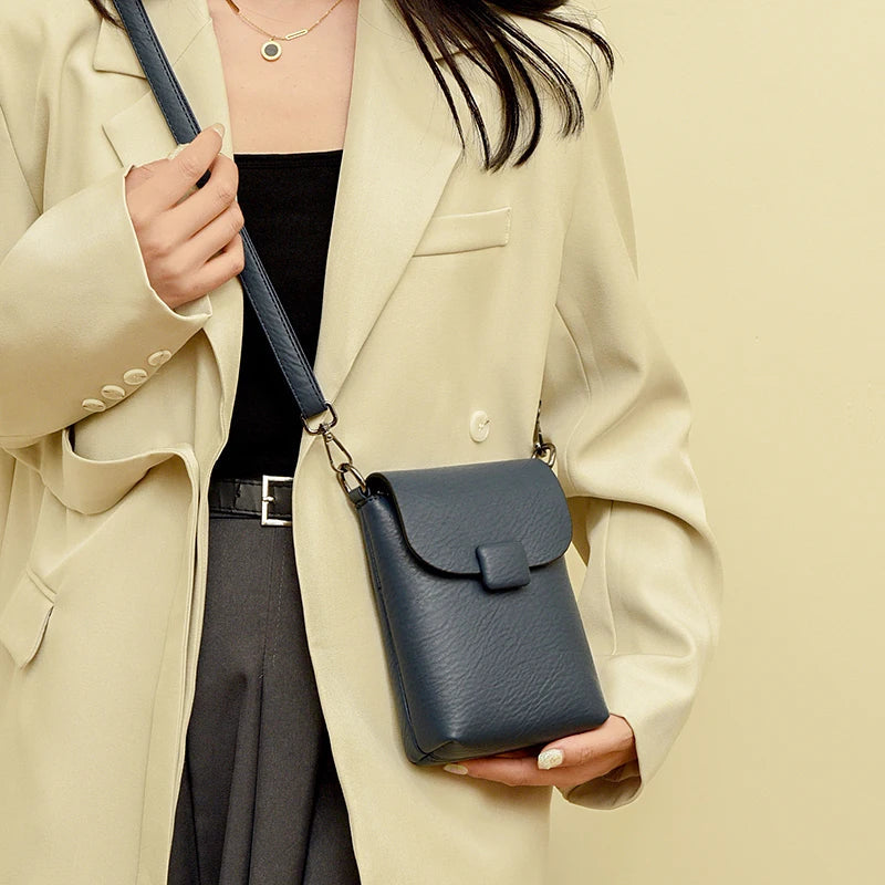 Small Crossbody Phone Bag Flap Purse for Women