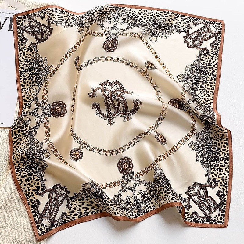 Fashion Square  Print Scarf