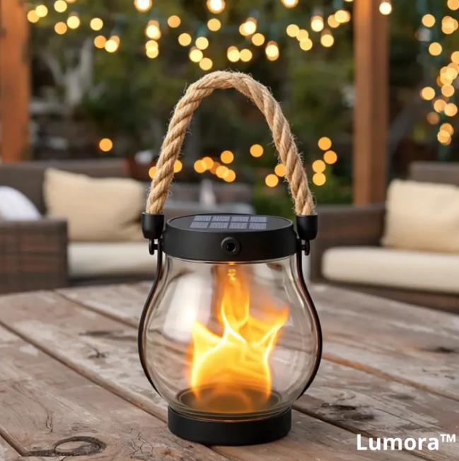 Lumora Eternal Flame Lanterns - Instant Backyard Elegance + 50% OFF