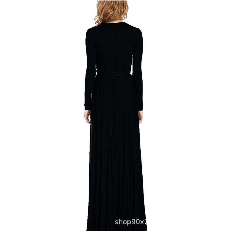 Sexy Deep V Neck Long Party Dresses--Free Shipping at meselling99
