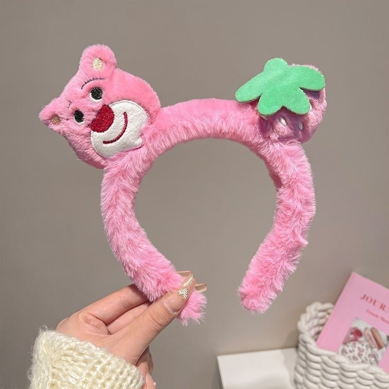 Cartoon Cute Face Wash Headband Hair Band