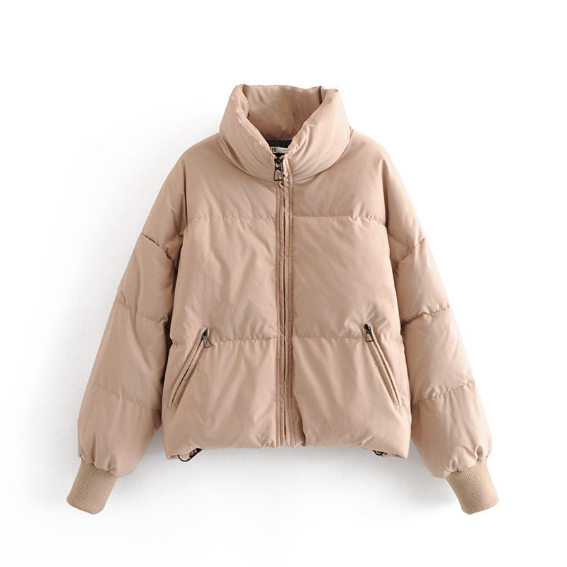 Casual Women Short Cotton Overcoats