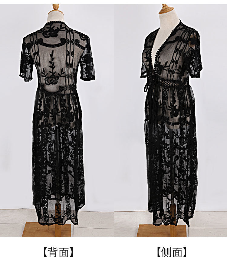 Sexy Lace Summer Beach Bikini Cover Ups