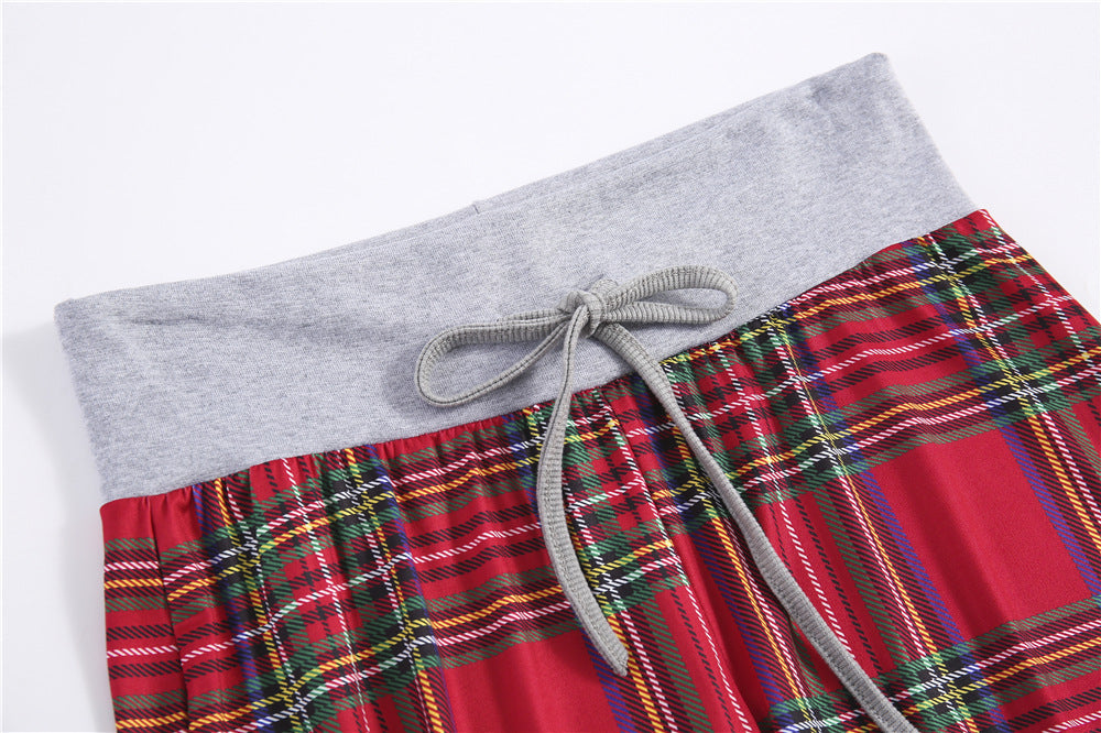 Women's Leopard Print Comfort Stretchy Lounge Pants – Relaxed Fit Wide-Leg Sleep Pants