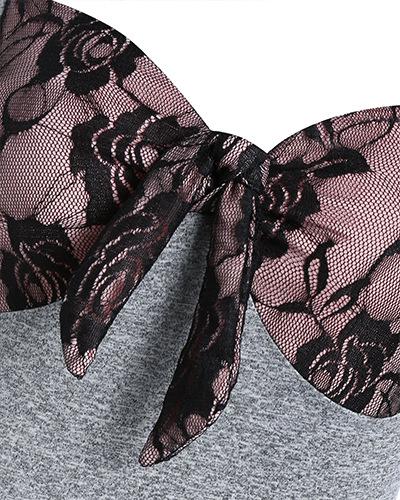 Vintage Middle Age Lace Long Sleeves Dresses for Women-Dresses-Free Shipping at meselling99