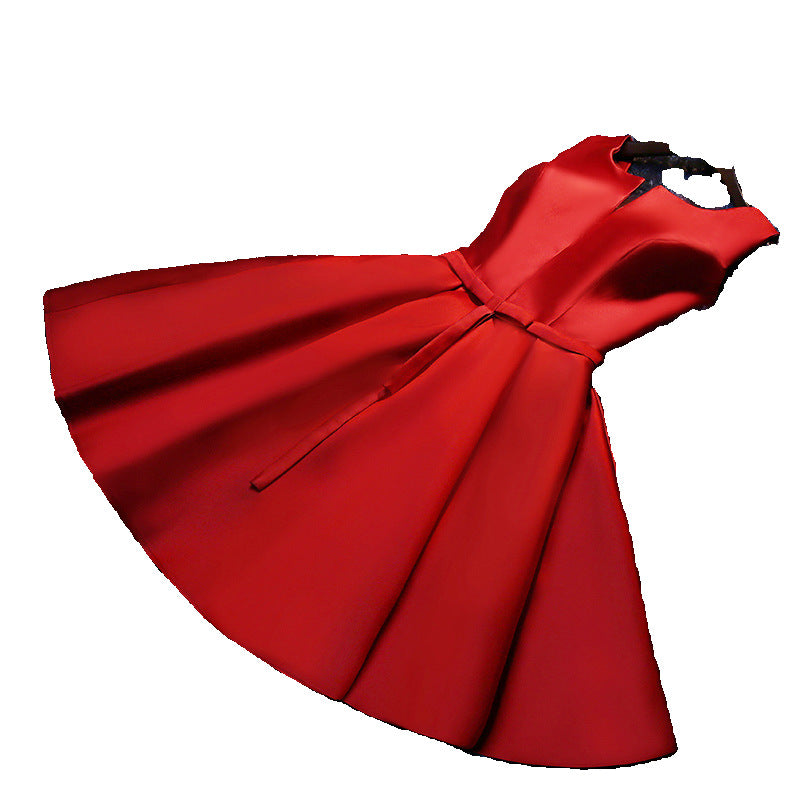 Elegant women short party dresses/Bridesmaid Dresses-Dresses-Free Shipping at meselling99