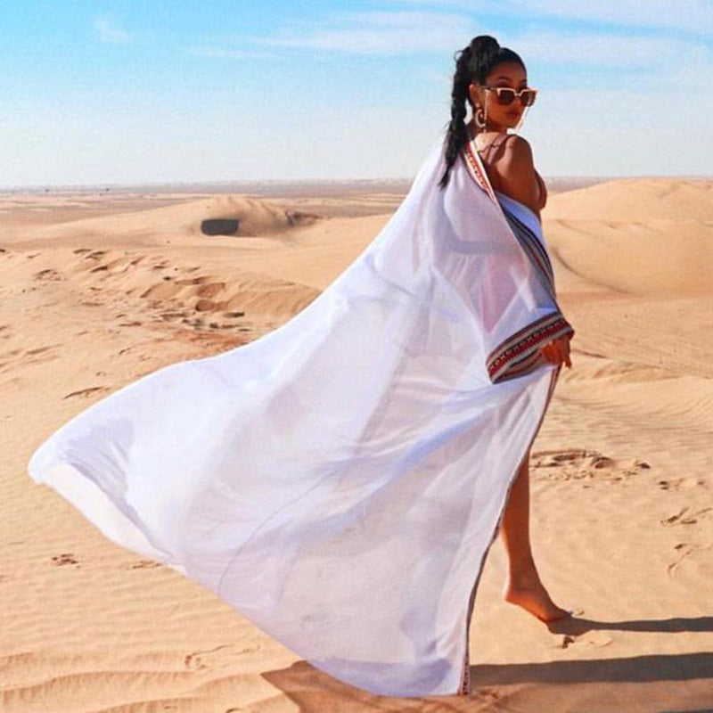 Summer Chiffon Beach Bikini Cover Ups for Women