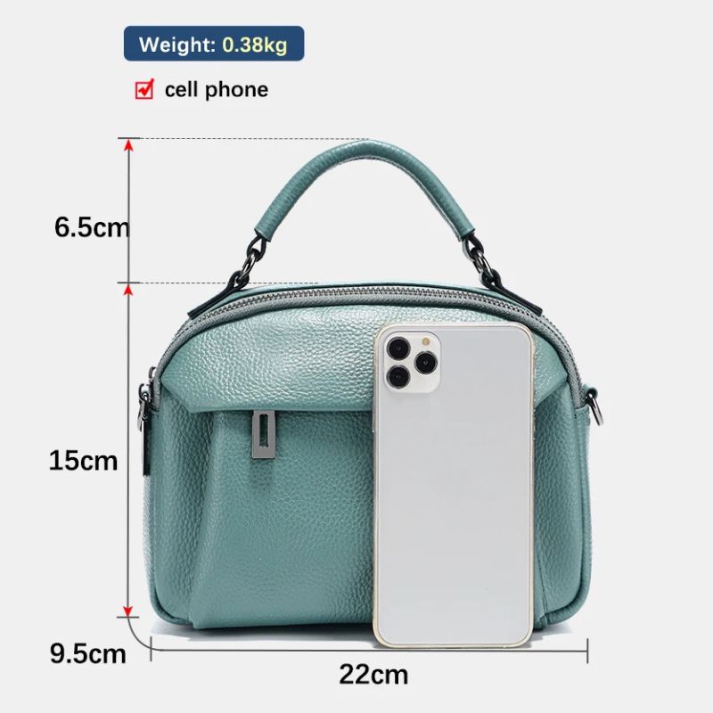Stylish Genuine Leather Satchel Purse for Women