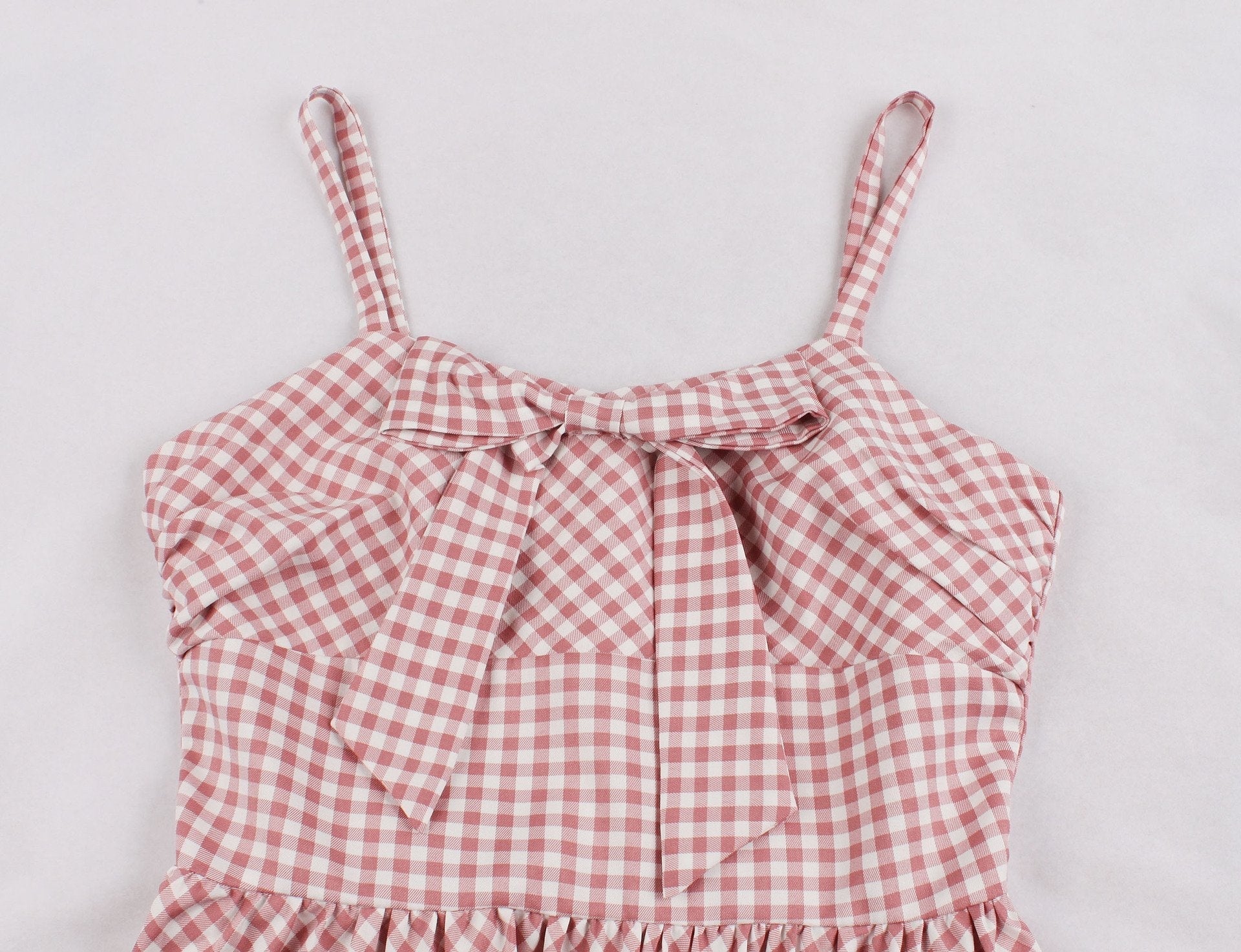 Pink Women Lovely Bowknot Plus Sizes Loose Dresses-Vintage Dresses-Free Shipping at meselling99