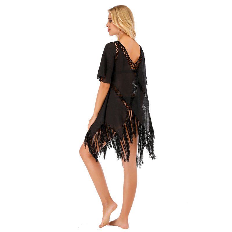 Summer Irregular Beach Bikinis Cover Ups