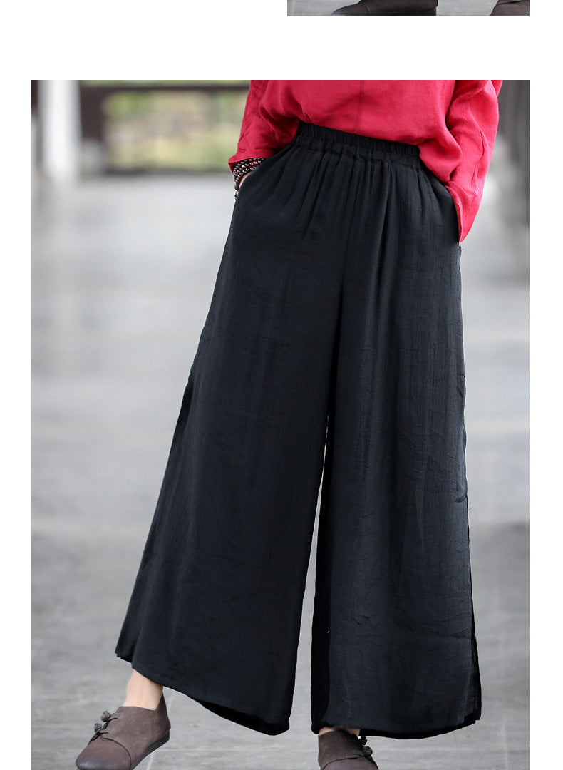 Summer Linen Casual Pants for Women-Pants-Free Shipping at meselling99