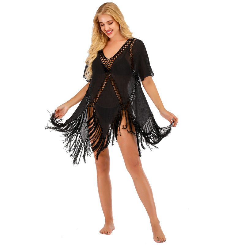 Summer Irregular Beach Bikinis Cover Ups