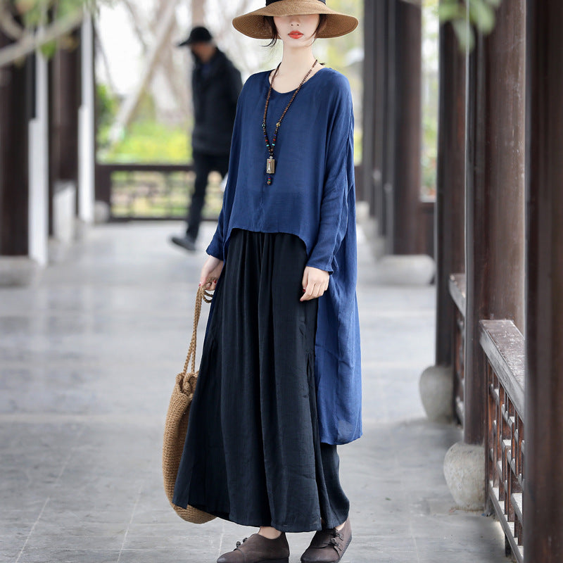 Summer Linen Casual Pants for Women-Pants-Black-One Size-Free Shipping at meselling99