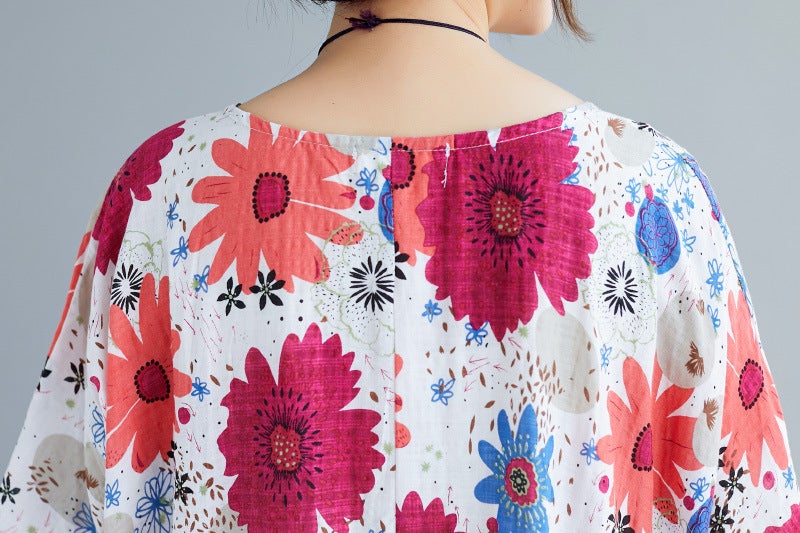 Women Plus Sizes High Waist Summer Dresses-Dresses-The same as picture-One Size-Free Shipping at meselling99