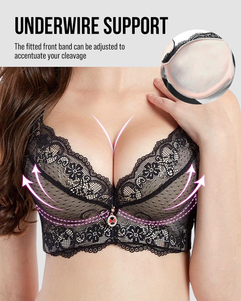 The RosyLift Support Bra - Rosy Lift, Full Cups, and Wireless Support + 50% OFF