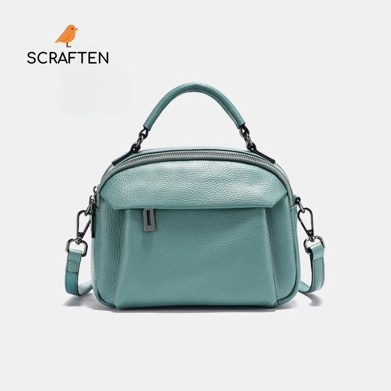 Stylish Genuine Leather Satchel Purse for Women