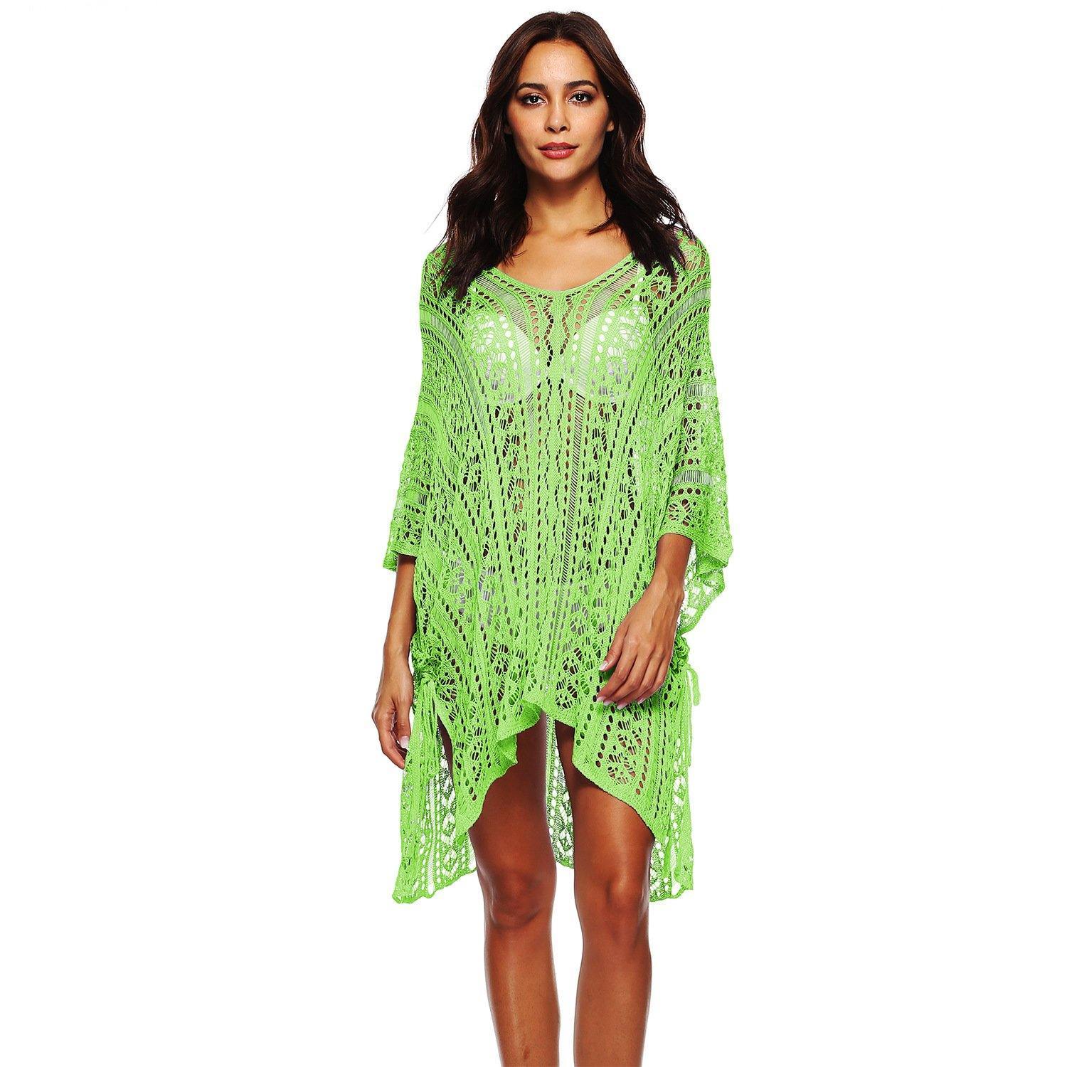 Summer Batwing Sleeves Beach Dress-STYLEGOING
