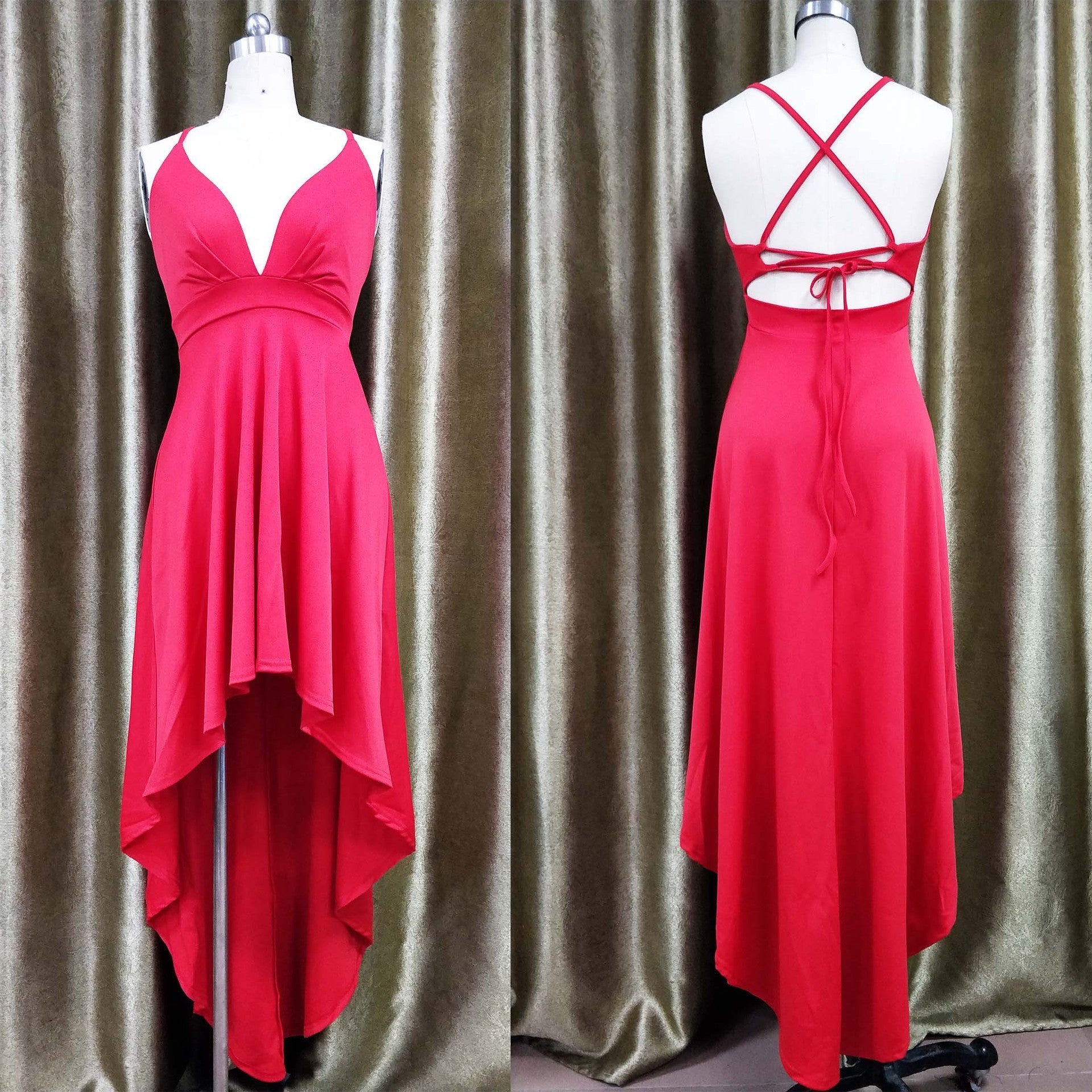 Sexy Backless Bandage Party Dresses for Women-Dresses-Free Shipping at meselling99