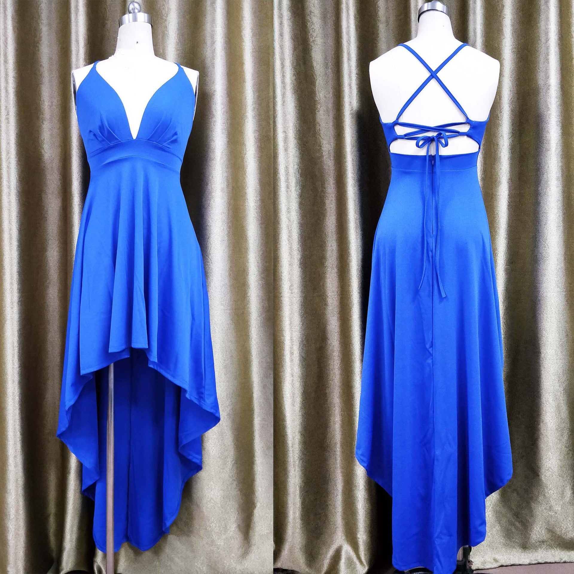 Sexy Backless Bandage Party Dresses for Women-Dresses-Free Shipping at meselling99