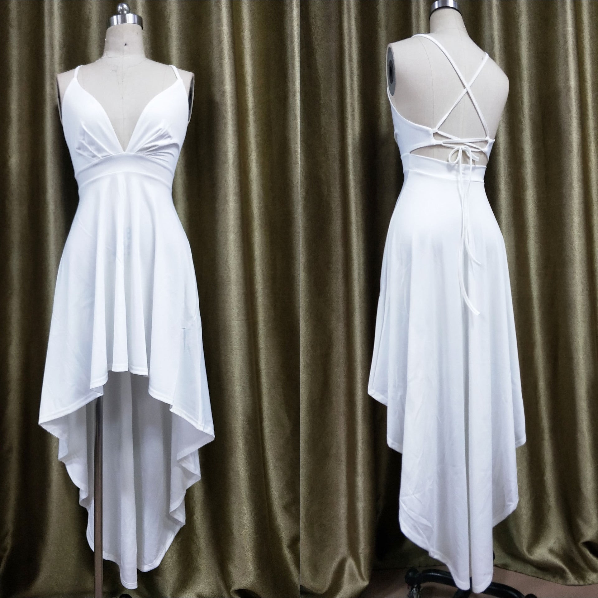 Sexy Backless Bandage Party Dresses for Women-Dresses-Free Shipping at meselling99