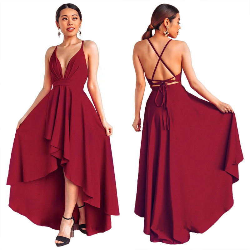 Sexy Backless Bandage Party Dresses for Women-Dresses-Free Shipping at meselling99