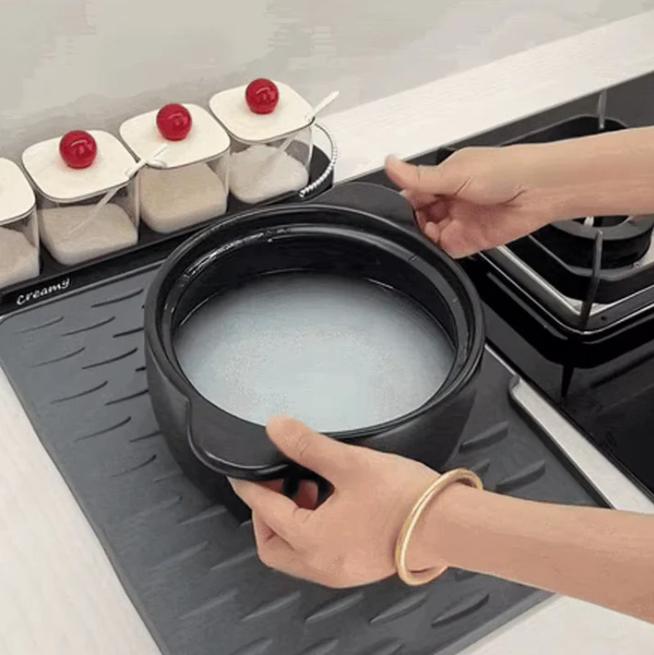 The AquaDrain Mat - Smart, Hygienic, and Clutter-Free +  50% OFF