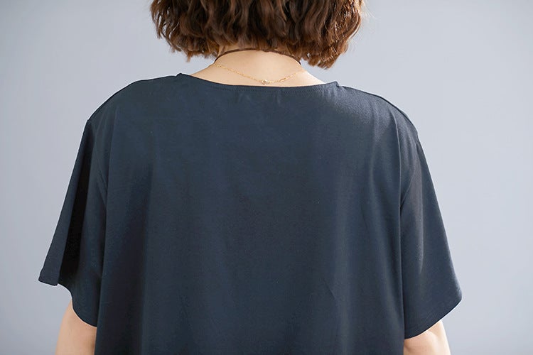 Ethnic Summer Linen Plus Sizes Midi Dresses-The same as picture-One Size-Free Shipping at meselling99