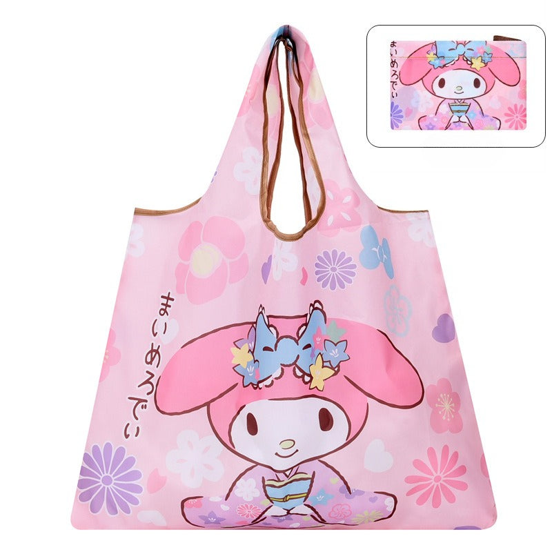 Cute Cartoon Foldable Shopping Bag