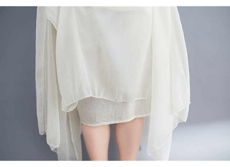 Summer Fairy Chiffon Women Plus Sizes Dresses-Dresses-Free Shipping at meselling99