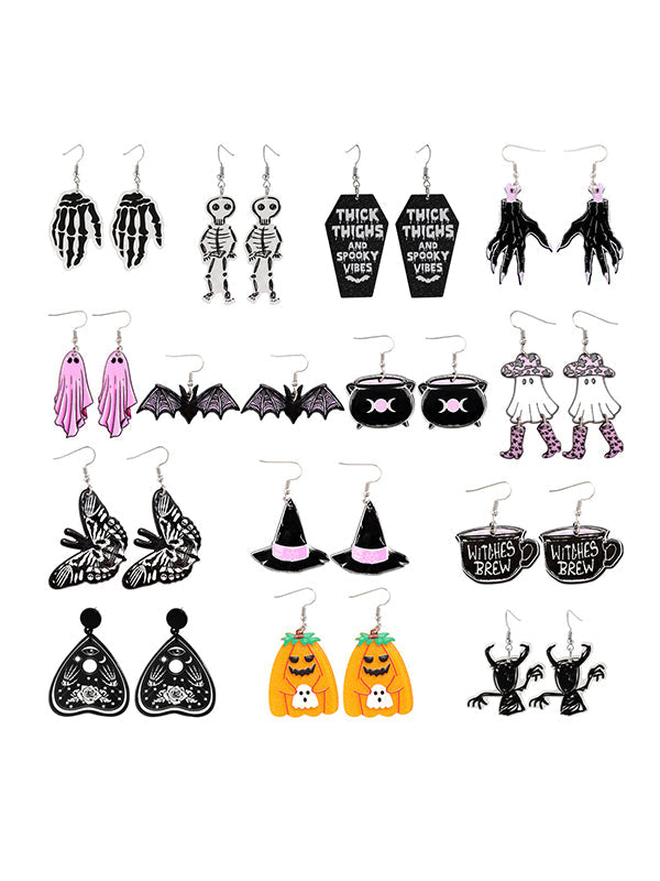 Geometric Drop Earrings