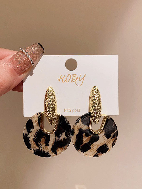 Geometric Drop Earrings