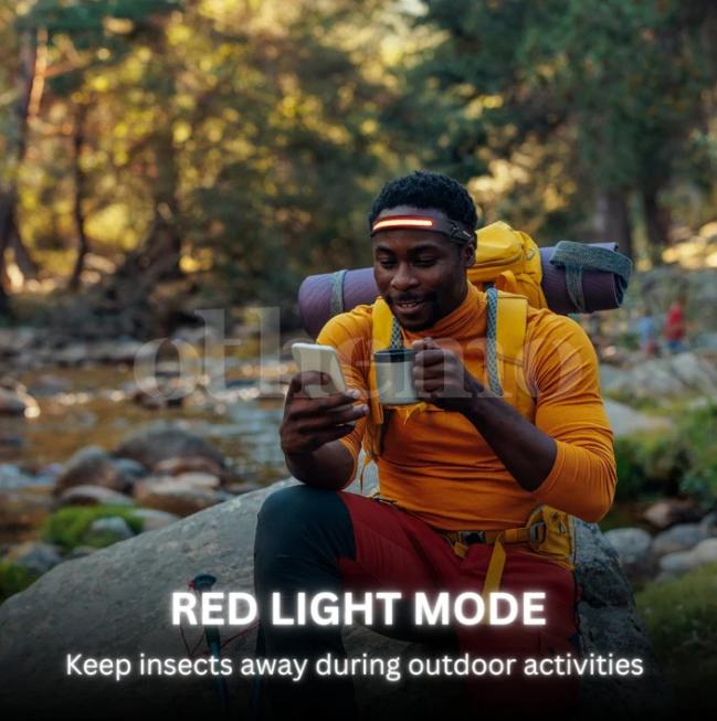 The HorizonBeam Headlamp - 230¡ã Wide Light, Hands-Free Comfort + 50% OFF