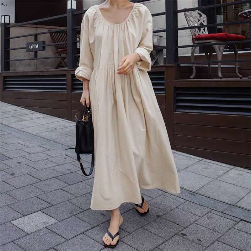 Casual Backless Long Cozy Dresses--Free Shipping at meselling99