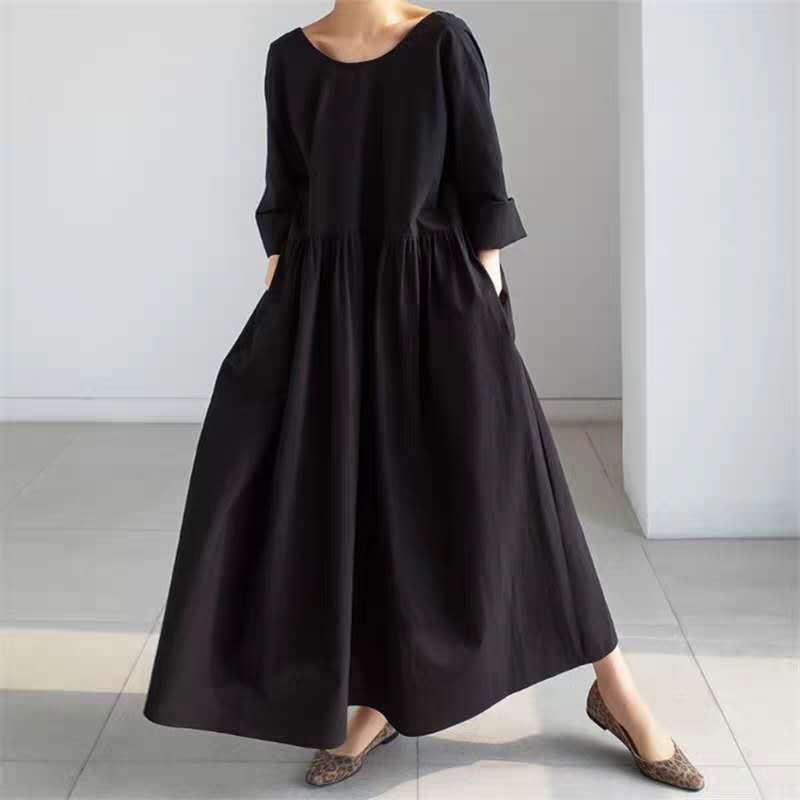 Casual Backless Long Cozy Dresses--Free Shipping at meselling99