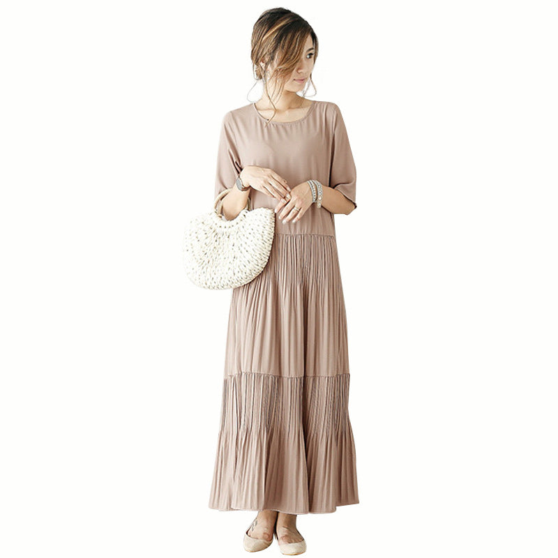 Fashion Casual Summer Long Cozy Dresses-Dresses-Free Shipping at meselling99