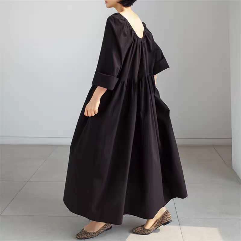 Casual Backless Long Cozy Dresses--Free Shipping at meselling99