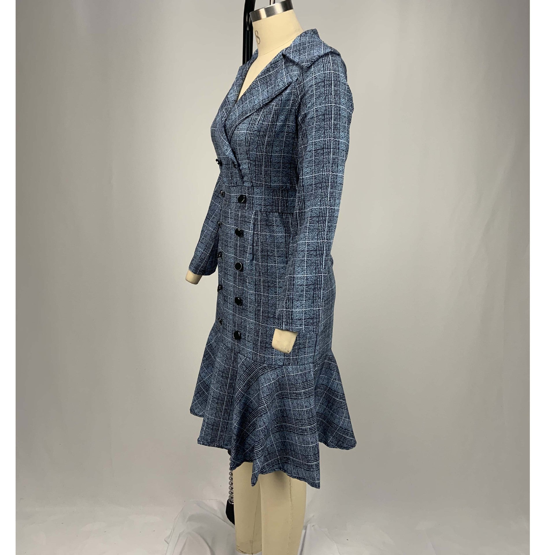 Elegant Office Lady Women Plus Sizes Dresses-Dresses-Free Shipping at meselling99