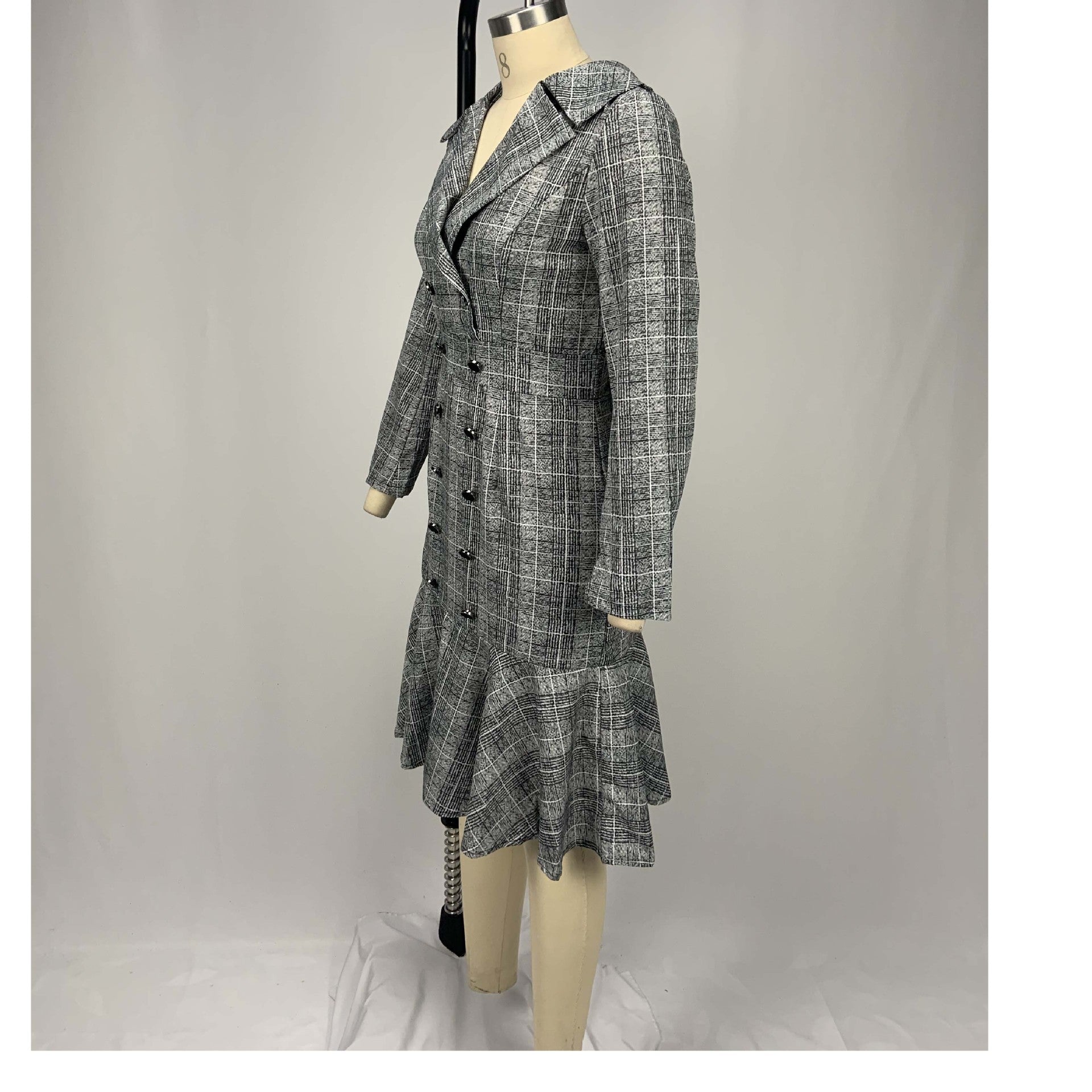 Elegant Office Lady Women Plus Sizes Dresses-Dresses-Free Shipping at meselling99