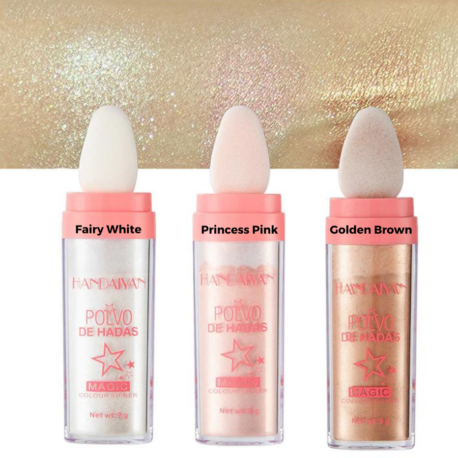 The AuraDust Highlighter - Dazzle Every Room, Instant Glow, and Effortless Powder + 50% OFF