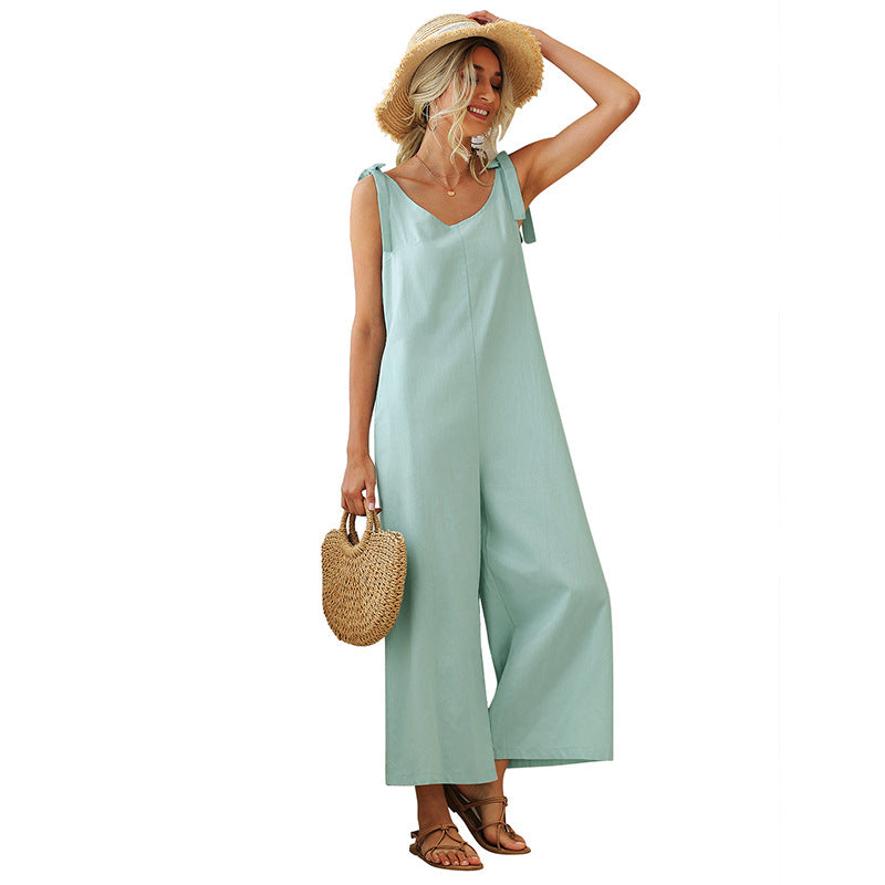 Casual Summer Wide Legs Jumpsuits & Rompers